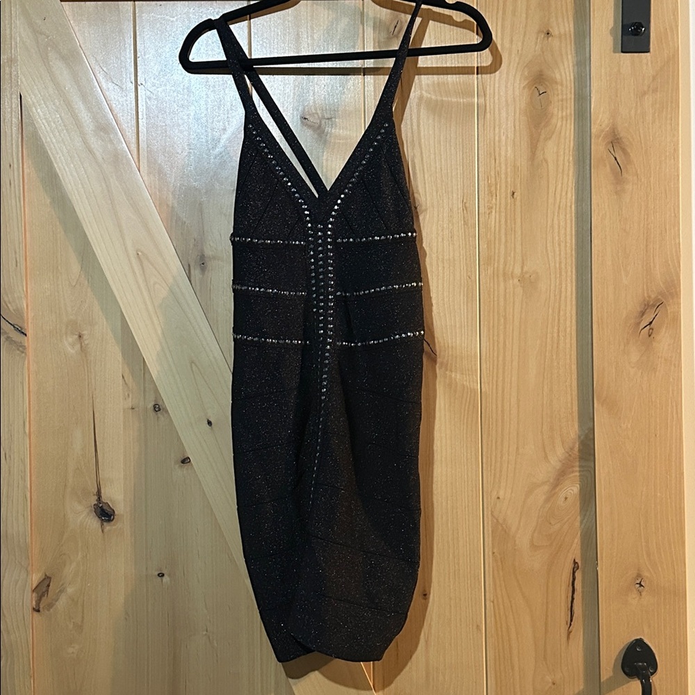bebe Black Mini Dress